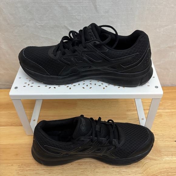 ASICS Jolt 3 Black Athletic Sneakers sz 9 - Picture 2 of 5